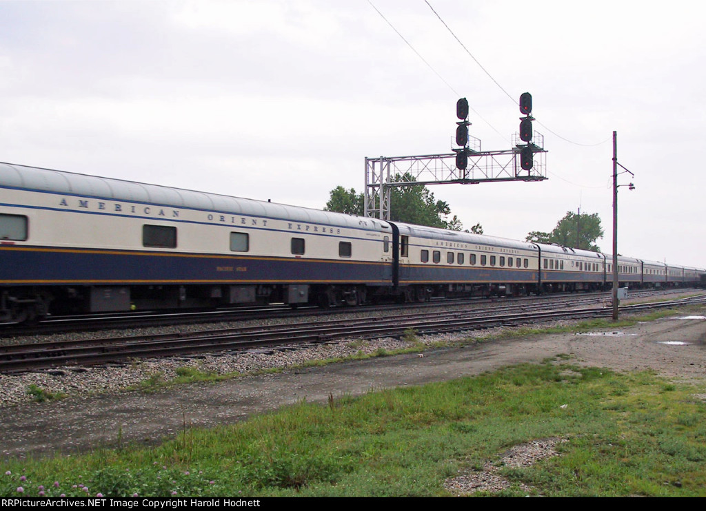 American Orient Express train